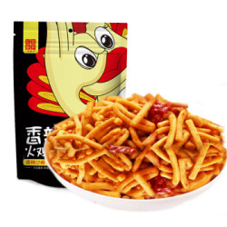 一品巷子 休闲零食火鸡面108g/袋 香辣味 虾条干吃面干脆面 *29件