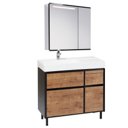 KOHLER 博纳 科勒浴室柜组合 K-20020T 柜体+台盆+支脚+K-16027龙头+镜柜