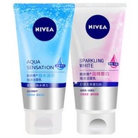 NIVEA 妮维雅 洁面乳组合装 150ml*2支（含补水+美白）