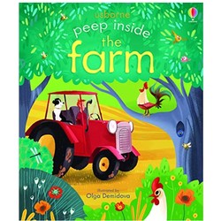 《Peep Inside the Farm  偷偷看里面·农场》英文原版