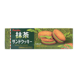 日本直邮 富璐达(Furuta) 抹茶夹心曲奇饼干 10枚 87g/盒