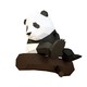 新奇好物：公输班纸模型 熊猫回头 装饰纸模型