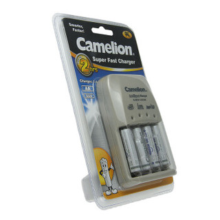 飞狮（Camelion）BC-0905A 4槽智能快充套装 5号/7号电池通用配4节900毫安7号充电电池 鼠标/键盘