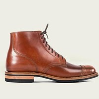 VIBERG BOOT Service Boot Amaretto Shell Cordovan 2030 男士工装靴