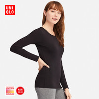 UNIQLO 优衣库  HEATTECH ULTRA WARM 408244 女士圆领T恤