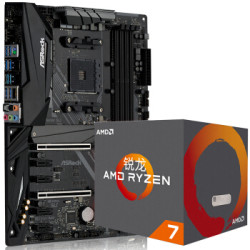 华擎(ASRock)X470 Master SLI主板+AMD 锐龙 7 2700 处理器 (r7) 板U套装