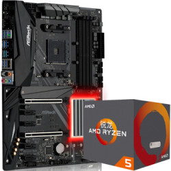 华擎(ASRock)X470 Master SLI主板+AMD 锐龙5 2600X处理器 (r5)板U套装