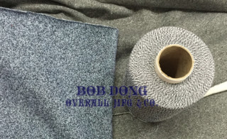 BOB DONG 260g椒盐双纱 男士重磅T恤