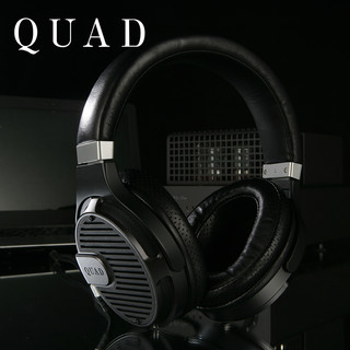 QUAD era-1 耳机 (通用、头戴式、黑色)