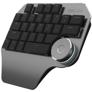 DeLUX 多彩 designer设计师专用键盘 (黑色、普通版)