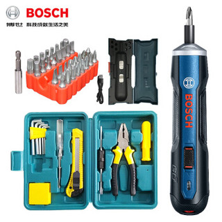 BOSCH 博世 GO电动螺丝刀 博世GO+定制33件批头套装+11件手动工具