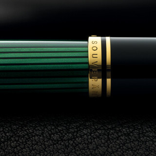 Pelikan 百利金 钢笔 M800 黑绿色 F尖 单支装