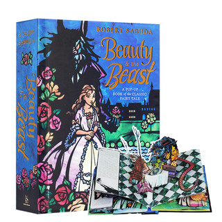 《Beauty and the Beast Pop-Up》（英文原版、儿童3D立体书）