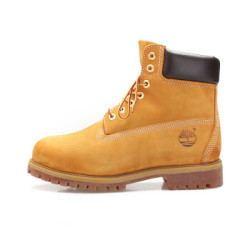 添柏岚（Timberland）踢不烂 大黄靴 牛皮防水经典黄靴 10061 小麦色 41码US7.5