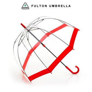 FULTON 富尔顿 女王御用款透明直柄雨伞