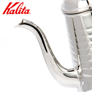 Kalita 卡莉塔 不锈钢木柄咖啡手冲壶 (1.0L、细口壶 )