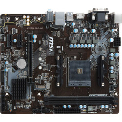 msi 微星 A320M PRO-M2 主板（AMD A320/Socket AM4）