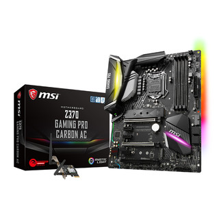 msi 微星 Z370 GAMING PRO CARBON-AC 主板