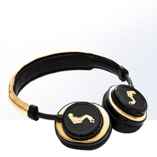 Master & Dynamic MW50+ MJ 耳机 (通用、动铁、头戴式、32Ω、黑金色)