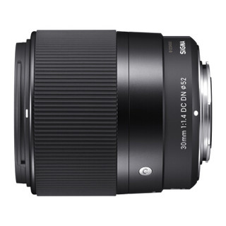 SIGMA 适马 30mm F1.4 DC DN APS-C画幅无反镜头 索尼E卡口 镜头标配+偏振镜CPL+清洁套装