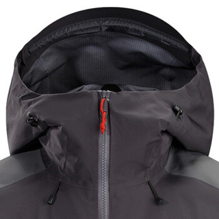 ARC'TERYX 始祖鸟 Alpha AR 14561 男士连帽冲锋衣 (碳黑、s)