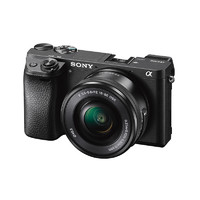 SONY 索尼 Alpha 6300 APS-C画幅 微单相机 黑色 E PZ 16-50mm F3.5 OSS 变焦镜头 单头套机