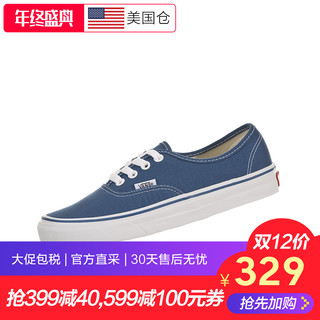 VANS 范斯 vn-0jrapbq Authentic 帆布运动鞋