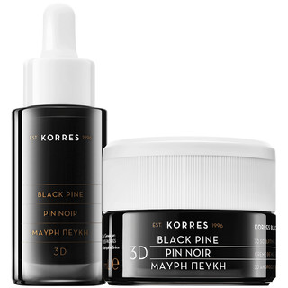 KORRES 极地黑松3D抗老套组 (晚安面膜霜 40ml+紧致精华 30ml、套装)