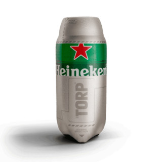 Heineken 喜力 THETORP生啤胶囊进口啤酒   2Lx5桶