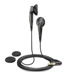 Sennheiser/森海塞尔 德国进口 MX375 高清解析平头塞 立体声手机耳机耳塞 强劲低音 黑色