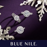Blue Nile 1.00 克拉上丁方形钻石（净度VVS2/成色F/切割VG）