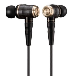 JVC HA-FX1100 WOOD系列 入耳式耳机 re-cable/支持高分辨音源 黑色