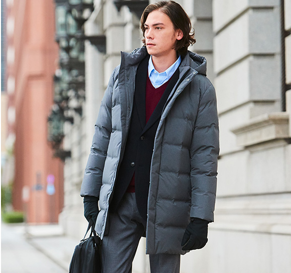 最新uniqlo/优衣库男士羽绒服
