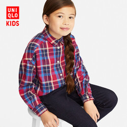 UNIQLO 优衣库 法兰绒格子衬衫