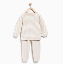 童泰婴儿内衣套装5-24月-3岁男女宝宝肩开上衣裤子两件套春秋款
