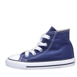 Converse 匡威 All Star 7J233C 纯色儿童高帮帆布鞋 海军蓝