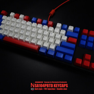 noppoo NSA104 键帽 球帽(PBT、透光、SA高度)