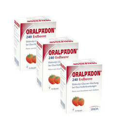 Oralpadon 婴幼儿电解质水 草莓味 10包*5.13g 3盒装