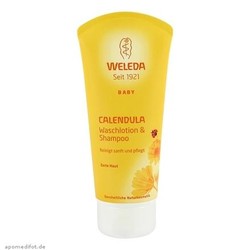 WELEDA 维蕾德 金盏花2合1婴幼儿洗发沐浴乳 200ml