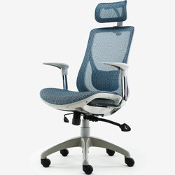 伯力斯（BECAUSES） 伯力斯电脑椅 网布舒适办公椅家用 升降转椅天蓝色MD-087 魔幻蓝 +凑单品