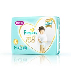 Pampers 帮宝适 一级帮拉拉裤 L34片 *7件