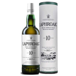 利富（Laphroaig）洋酒 10年单一麦芽威士忌 700ml