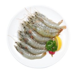 纯色本味 冷冻厄瓜多尔白虾 400g 20-27只