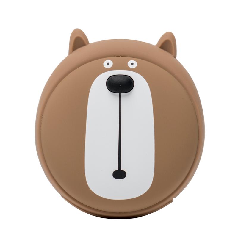 值友专享martube马克图布胖宠暖手移动电源棕法斗