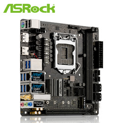 ASROCK/华擎科技 Z370M-ITX/ac小板电脑主机游戏主板 支持八代CPU