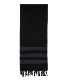 Ralph Lauren 拉尔夫·劳伦 羊毛横条logo 围巾