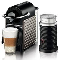 KRUPS  XN 301T Nespresso Pixie 胶囊咖啡机+奶泡机