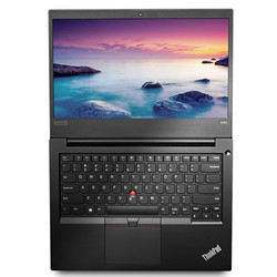 ThinkPad E480(20KNA014CD)14英寸商务笔记本电脑 (I7-8550U 8G 1T+128G硬盘 2G独显 Win10 黑色）