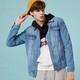 Semir 森马 19-018081186 男士牛仔夹克