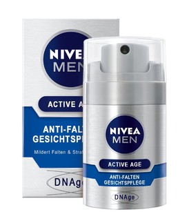 NIVEA 妮维雅 Active Age 男士抗皱面霜 50ml